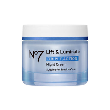 No7 Lift & Luminate Triple Action Night Cream 50ml
