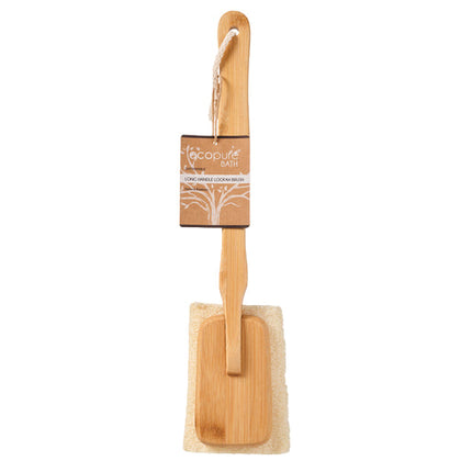 EcoPure Long Handle Loofah Brush