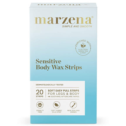 Marzena Girl Large Wax Strips for Body and Legs 20 Strips