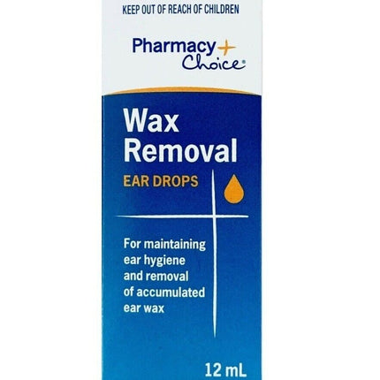 Pharmacy Choice Ear Wax Removal Drops 12mL