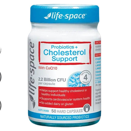 Life Space Probiotic for Cholesterol Support 50 Capsules