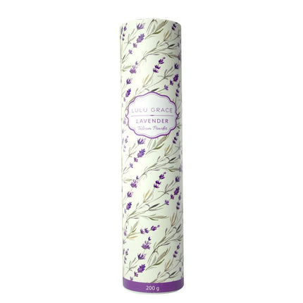 Lulu Grace Lavender Scented Body Talcum Powder 200G