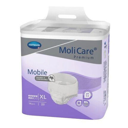 MoliCare Premium Mobile 8 Drops Extra Large 14 Pack - OhYouLuckyDuck.com.au