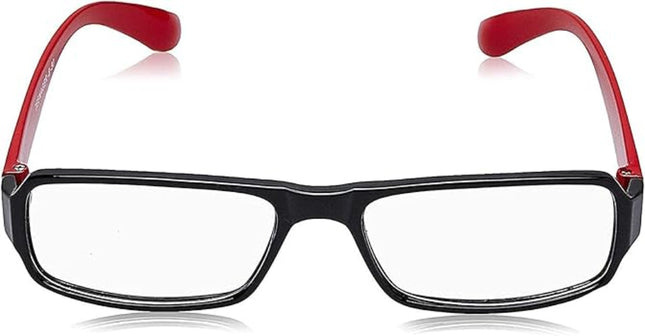 Ozko Mens Reading Glasses Rectangle Injected Frame Black +3.50