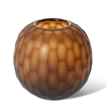 Elme Living Romina Vase Brown 18X18X16
