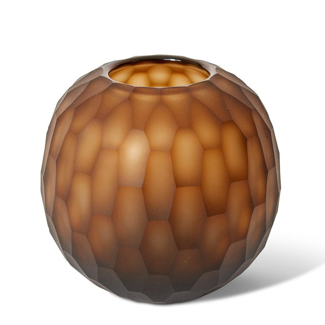 Elme Living Romina Vase Brown 18X18X16