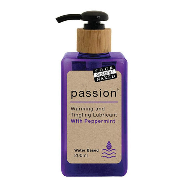 Four Seasons Naked Passion Peppermint Lubricant 200ml