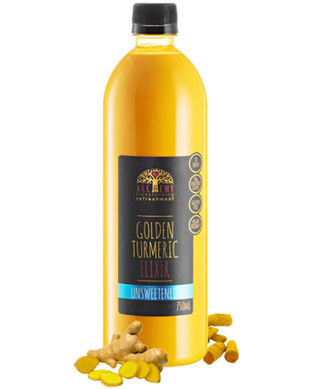 Alchemy Golden Turmeric Elixir Unsweetened 750ML