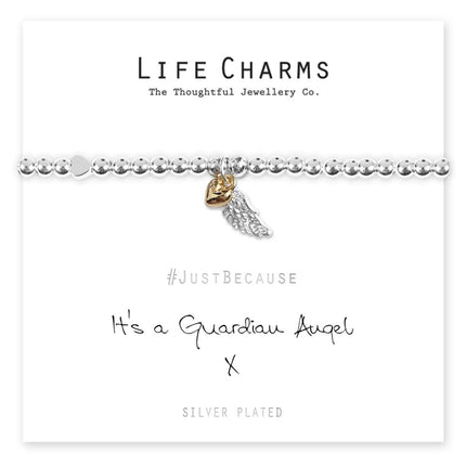 Life Charms Just Because Guardian Angel Bracelet 9CM