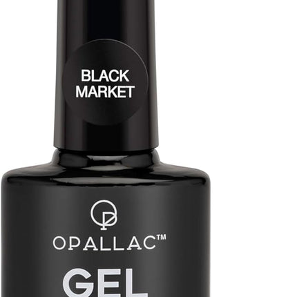 Opallac Gel Nails Black Market Gel Polish