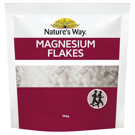 Nature's Way Magnesium Flakes for Bath and Foot Soak 750G