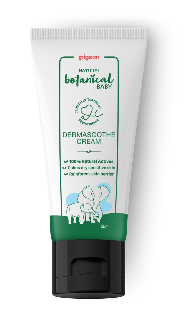 Pigeon Natural Botanical Baby Dermasoothe Cream for Sensitive Skin 50ML