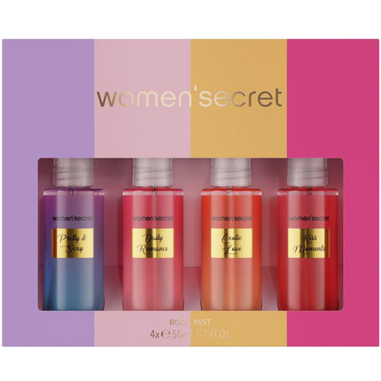 Womens Secret Body Mist 4x50ML