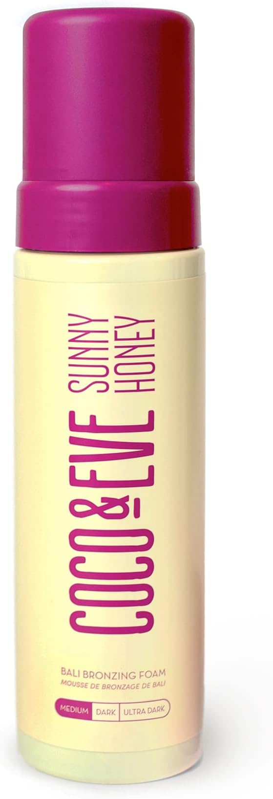 Coco & Eve Sunny Honey Bali Bronzing Self Tanner Foam Medium