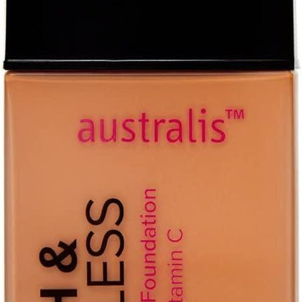 Australis Fresh & Flawless Full Coverage Foundation - Sunkissed - OhYouLuckyDuck.com.au