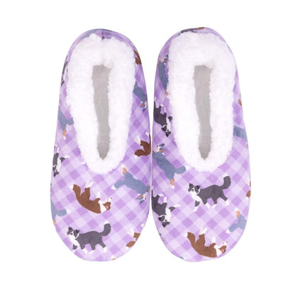 SnuggUps Women's Printed Pets Border Collie Small