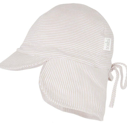 TOSHI Flap Cap Babypeanut Sun Protection Hat for Babies