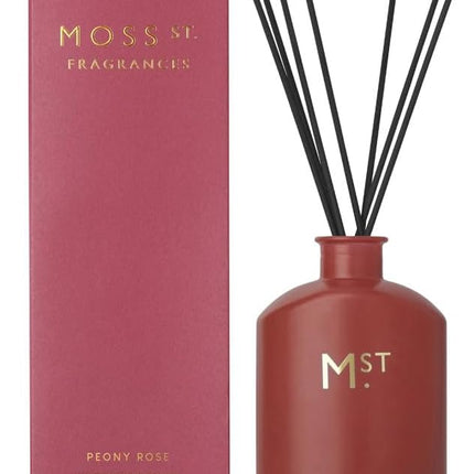 Moss St. Fragrances Peony Rose Large Fragrance Diffuser 300ml