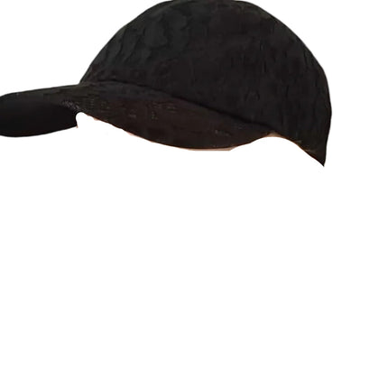 Radicool Australia Womens Black Lace Cap With Upf 50 Plus Uv Protection One Size