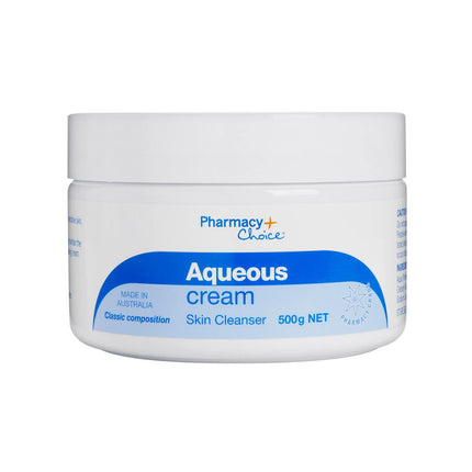 Pharmacist's Choice Aqueous Cream for Dry and Sensitive Skin 500g
