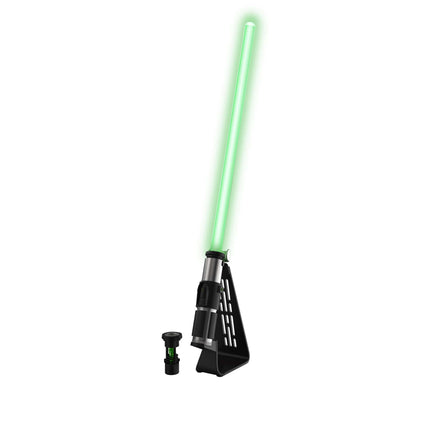 Star Wars The Black Series Yoda Force FX Elite Electronic Lightsaber with Advanced LED and Sound Effects