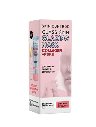 Skin Control Glass Skin Glazing Mask with Collagen for Hydration and Plumping 75ML