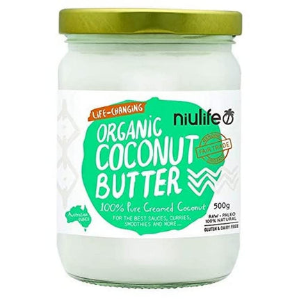 Niulife Organic Creamed Coconut 500 Ml