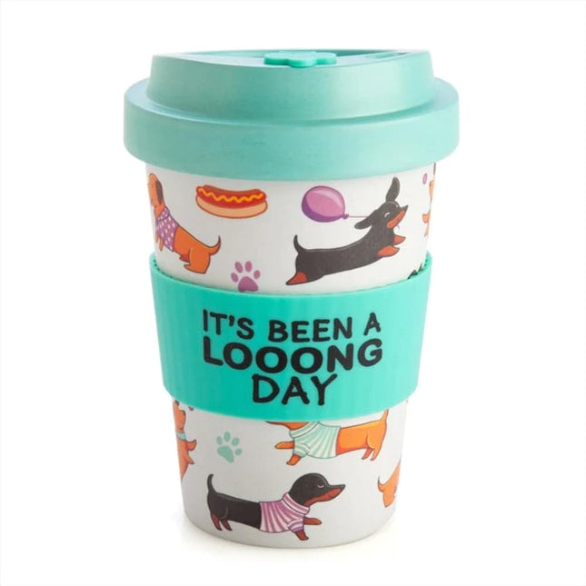 Eco to Go Dachshund Bamboo Travel Cup 470ml