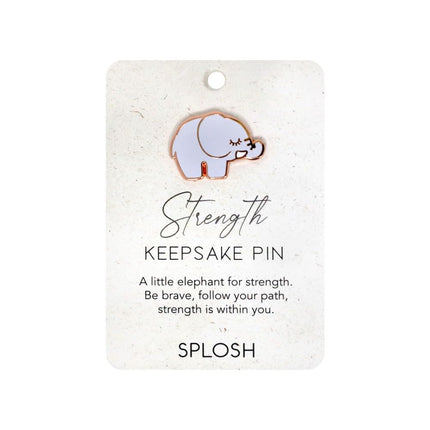 Splosh Strength Keepsake Pin Inspirational Enamel Lapel Pin Gift