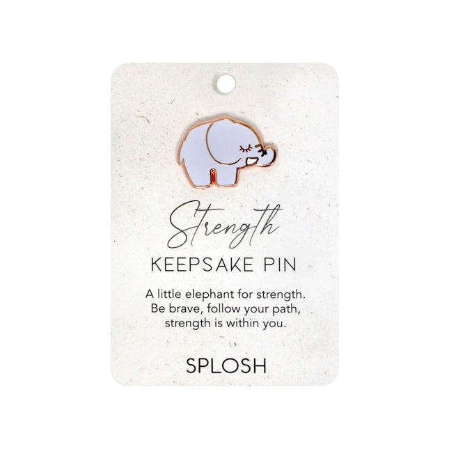 Splosh Strength Keepsake Pin Inspirational Enamel Lapel Pin Gift