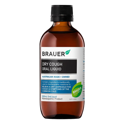 Brauer Resp Dry Cough 200ml