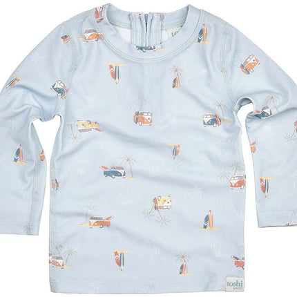 Toshi Long Sleeve Swim Rashie Beach Bums Size 0