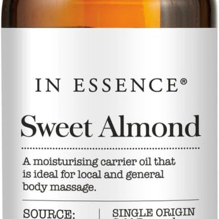 In Essence Sweet Almond Pure Massage Base Oil for Skin and Body 100ML