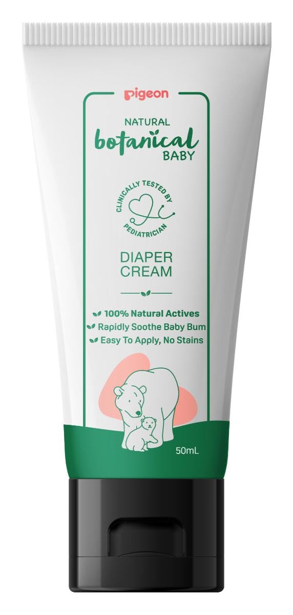 Pigeon Natural Botanical Baby Diaper Cream for Nappy Rash Protection 50ML