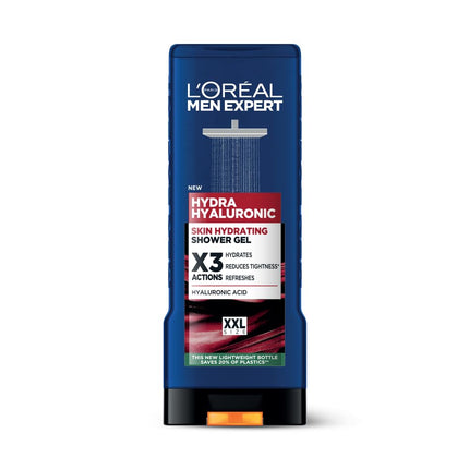 L'OrÃ©al Men Expert Hydra Hyaluronic 24H Hydration Shower Gel for Body 400ML