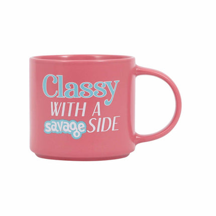 Splosh Cheeky Classy Savage Mug 435ML