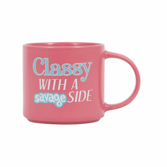 Splosh Cheeky Classy Savage Mug 435ML