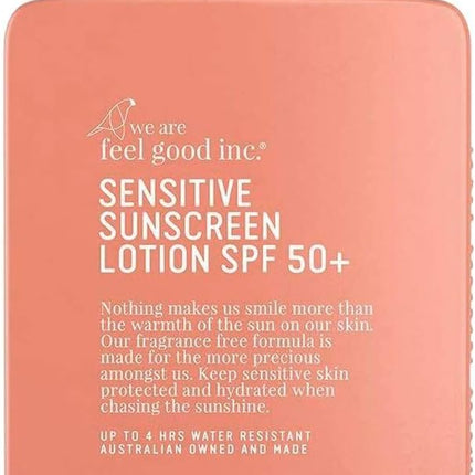 We Are Feel Good Sensitive Sunscreen Lotion Spf 50+ 200ML