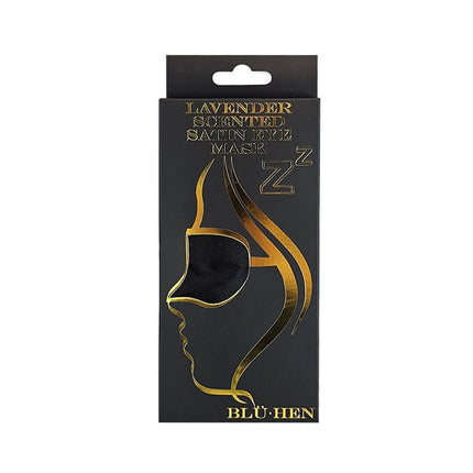 Artico Blu Hen Lavender Scented Eye Mask Black