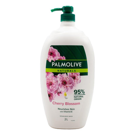 Palmolive Naturals Body Wash Milk & Cherry Blossom Shower Gel 2L