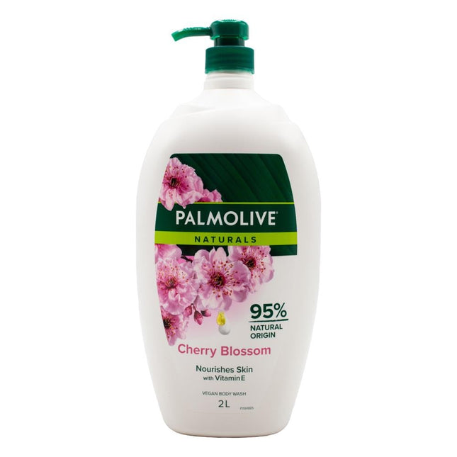 Palmolive Naturals Body Wash Milk & Cherry Blossom Shower Gel 2L