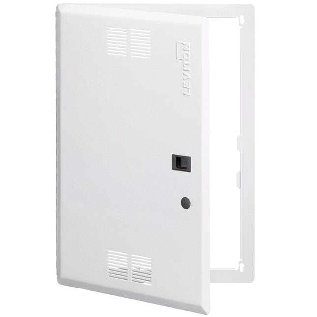 Leviton 47605 21S Vented Premium Hinged Structured Media Door White