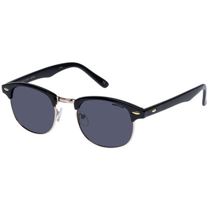 Solarized Retro Combo Black Gold Sunglasses