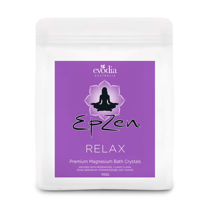 Epzen Relax Magnesium Bath Crystals for Soothing Muscle Relief 900g