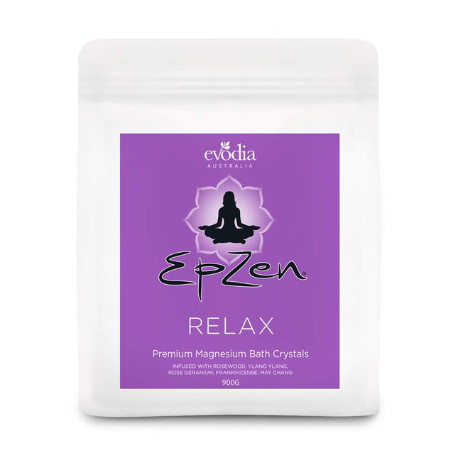 Epzen Relax Magnesium Bath Crystals for Soothing Muscle Relief 900g
