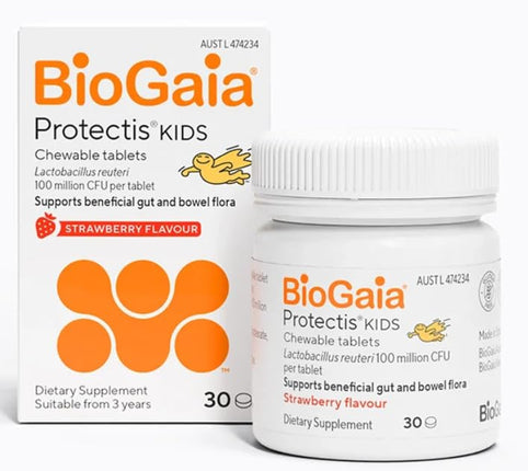 BioGaia Protectis Kids Strawberry 30 Chewable Tablets