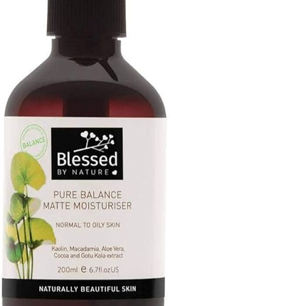 Blessed By Nature Pure Balance Matte Moisturiser 200ML - OhYouLuckyDuck.com.au
