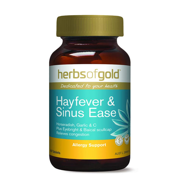 Herbs of Gold Hayfever & Sinus Ease 60 Tablets