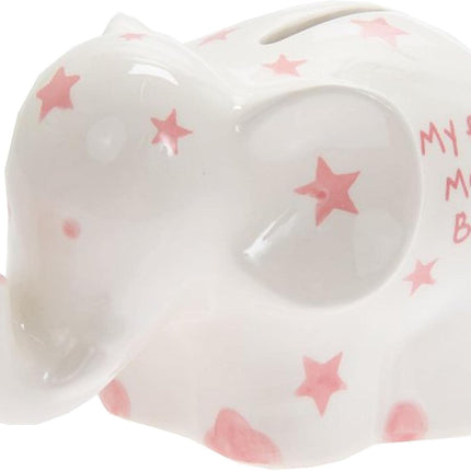 My First Elephant Money Box Bank for Nursery Decor