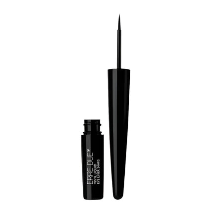 Erre Due Vinyl Liquid Eye Liner 24hrs 01 Black Leather